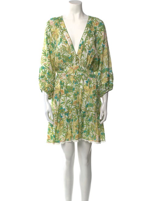 Poupette St Barth Printed Mini Dress