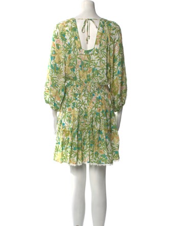 Poupette St Barth Printed Mini Dress