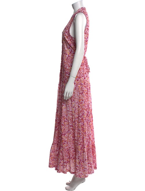 Poupette St Barth Floral Print Long Dress