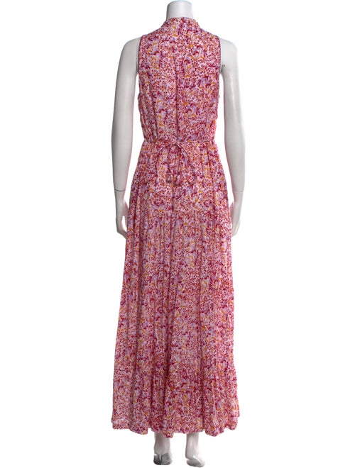 Poupette St Barth Floral Print Long Dress