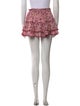 Poupette St Barth Floral Print Mini Skirt
