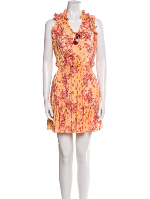 Poupette St Barth Floral Print Mini Dress