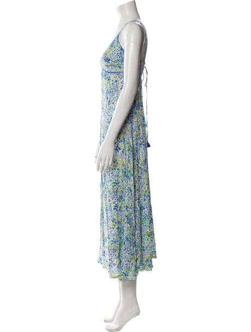 Poupette St Barth Floral Print Long Dress