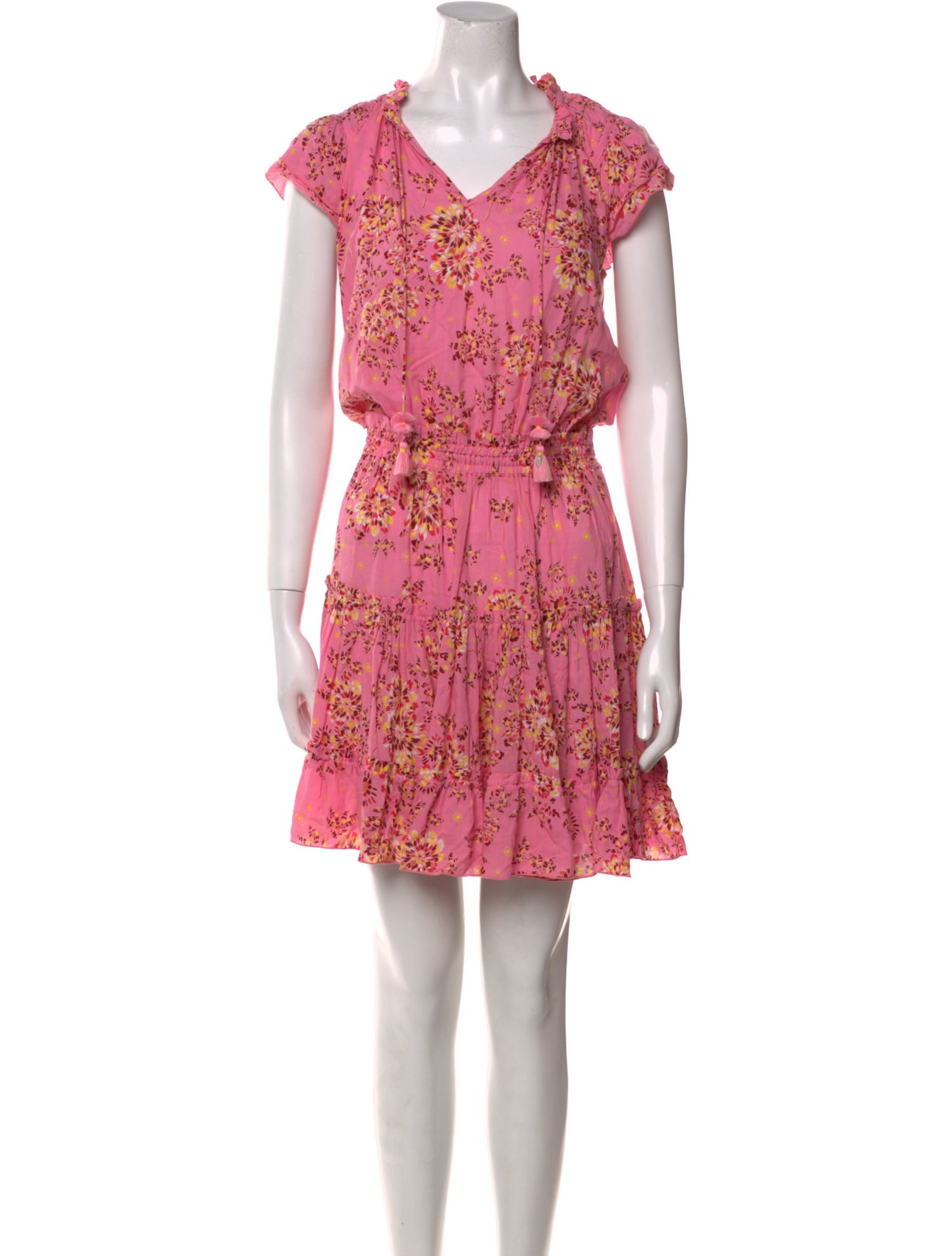 Poupette St Barth Floral Print Mini Dress