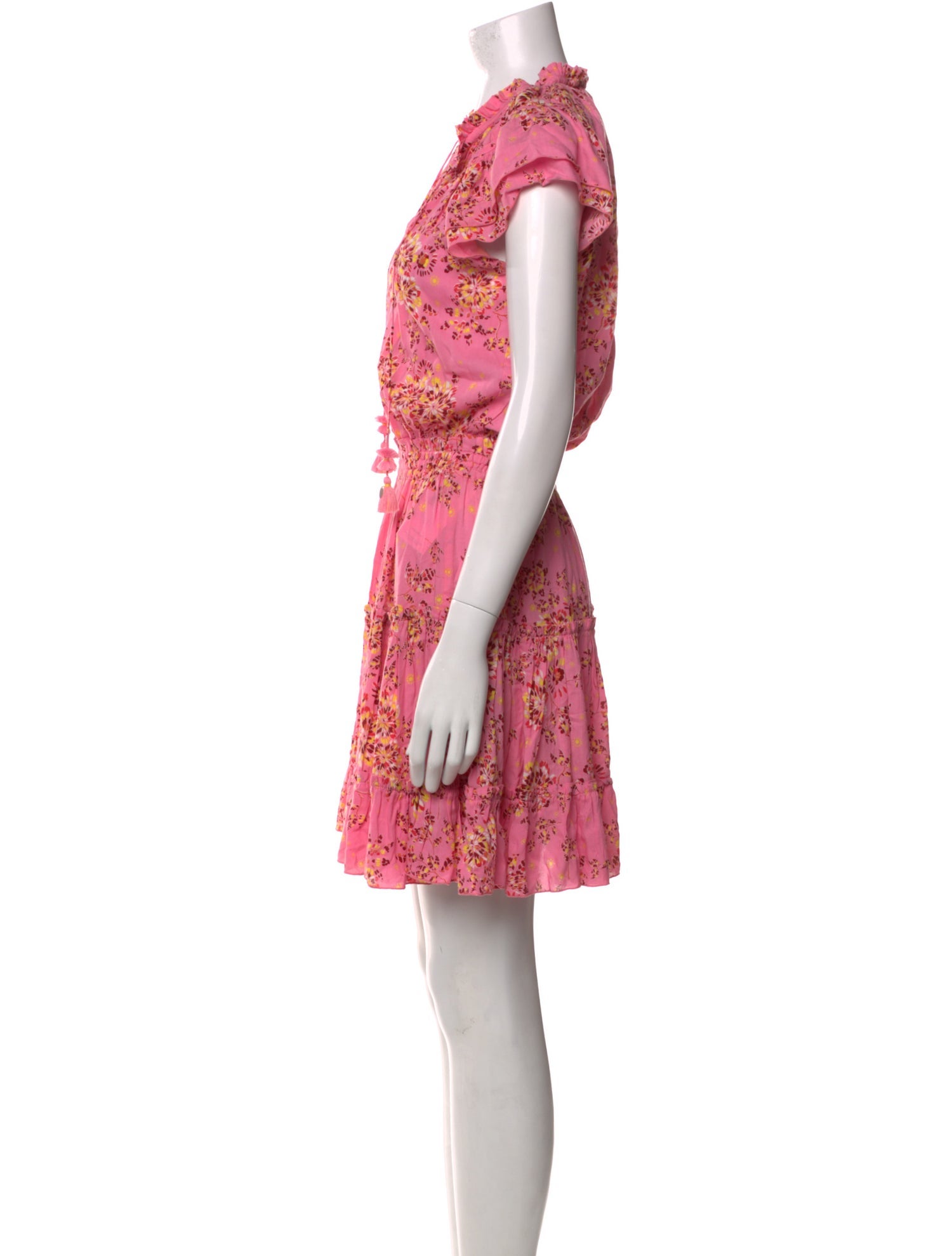 Poupette St Barth Floral Print Mini Dress