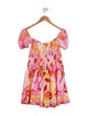 Poupette St Barth Printed Casual Dress