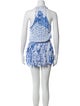 Poupette St Barth Printed Mini Dress