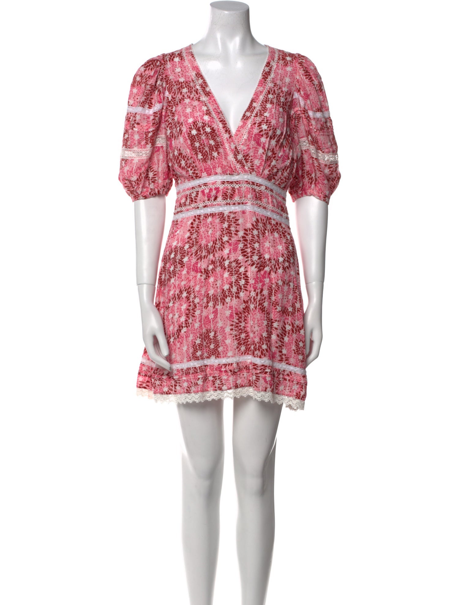 Poupette St Barth Printed Mini Dress