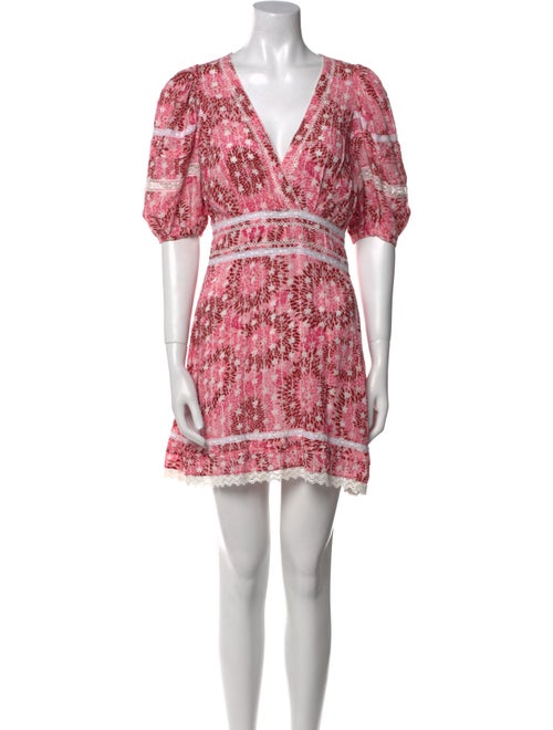 Poupette St Barth Printed Mini Dress