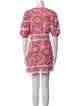 Poupette St Barth Printed Mini Dress