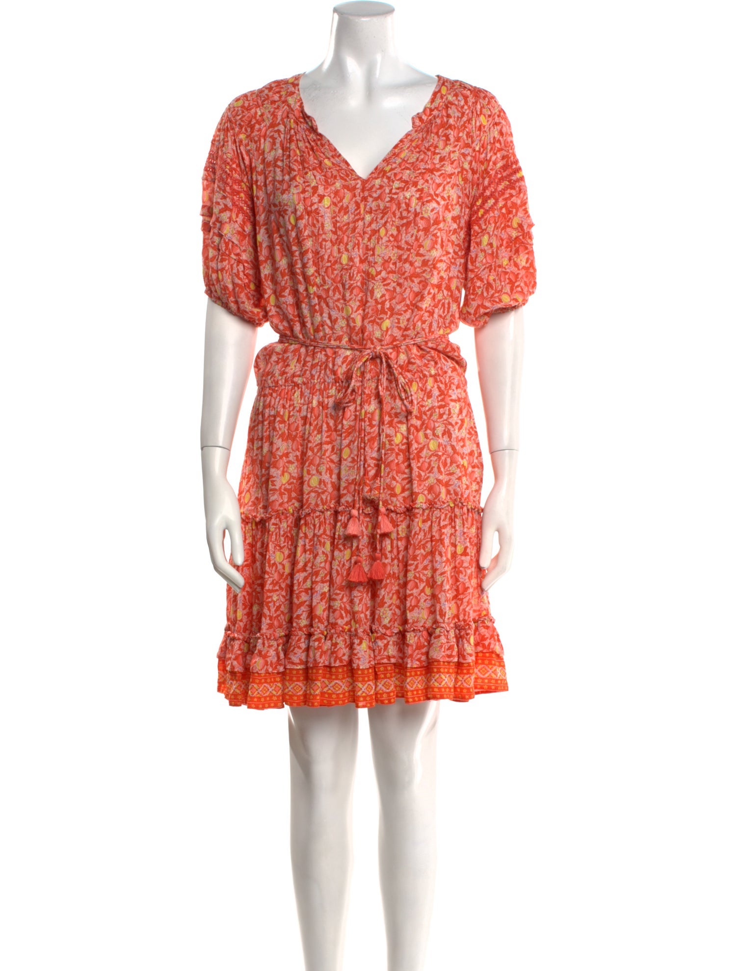 Poupette St Barth Floral Print Mini Dress