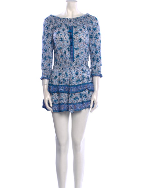 Poupette St Barth Floral Print Mini Dress