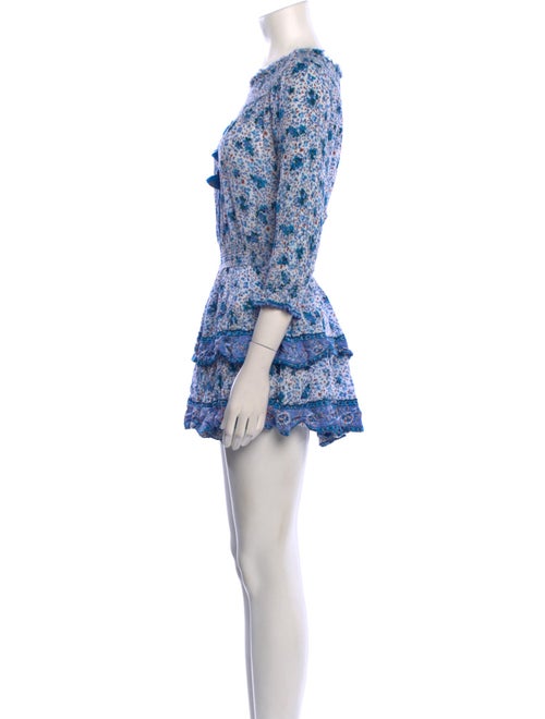 Poupette St Barth Floral Print Mini Dress