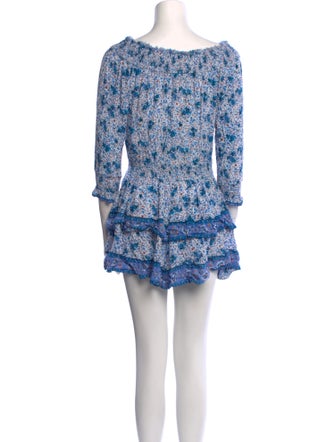 Poupette St Barth Floral Print Mini Dress