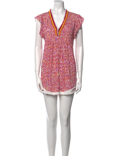 Poupette St Barth Printed Mini Dress