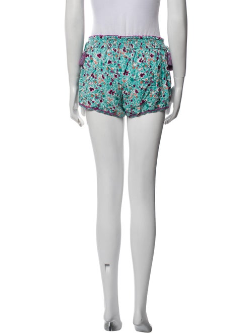 Poupette St Barth Printed Mini Shorts