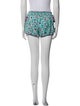 Poupette St Barth Printed Mini Shorts