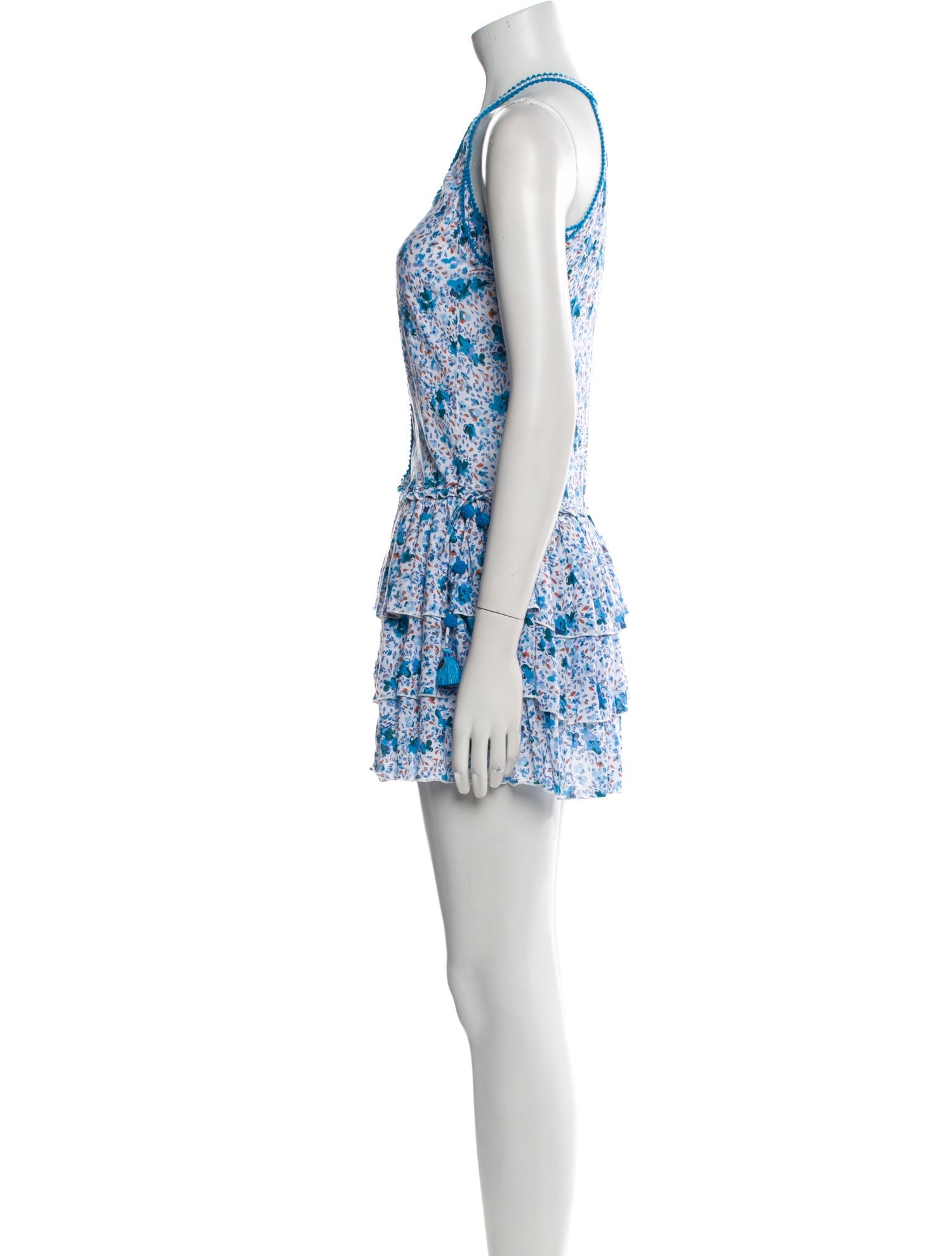 Poupette St Barth Floral Print Mini Dress