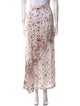 Poupette St Barth Floral Print Long Skirt
