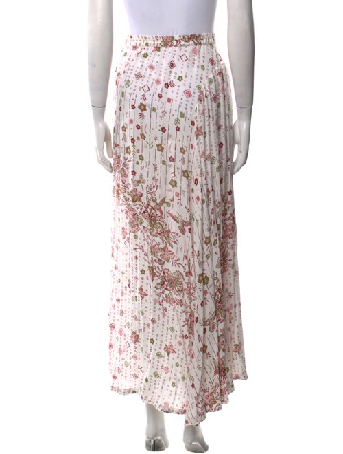 Poupette St Barth Floral Print Long Skirt