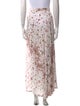 Poupette St Barth Floral Print Long Skirt