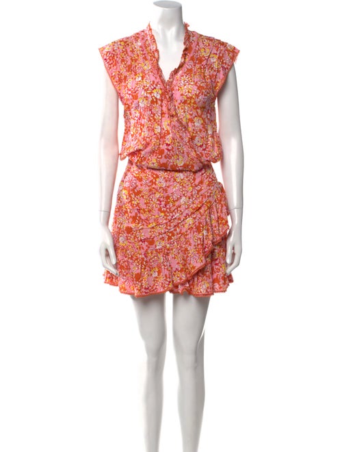 Poupette St Barth Floral Print Mini Dress