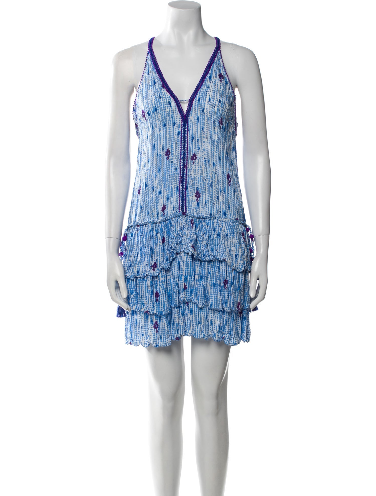 Poupette St Barth Printed Mini Dress