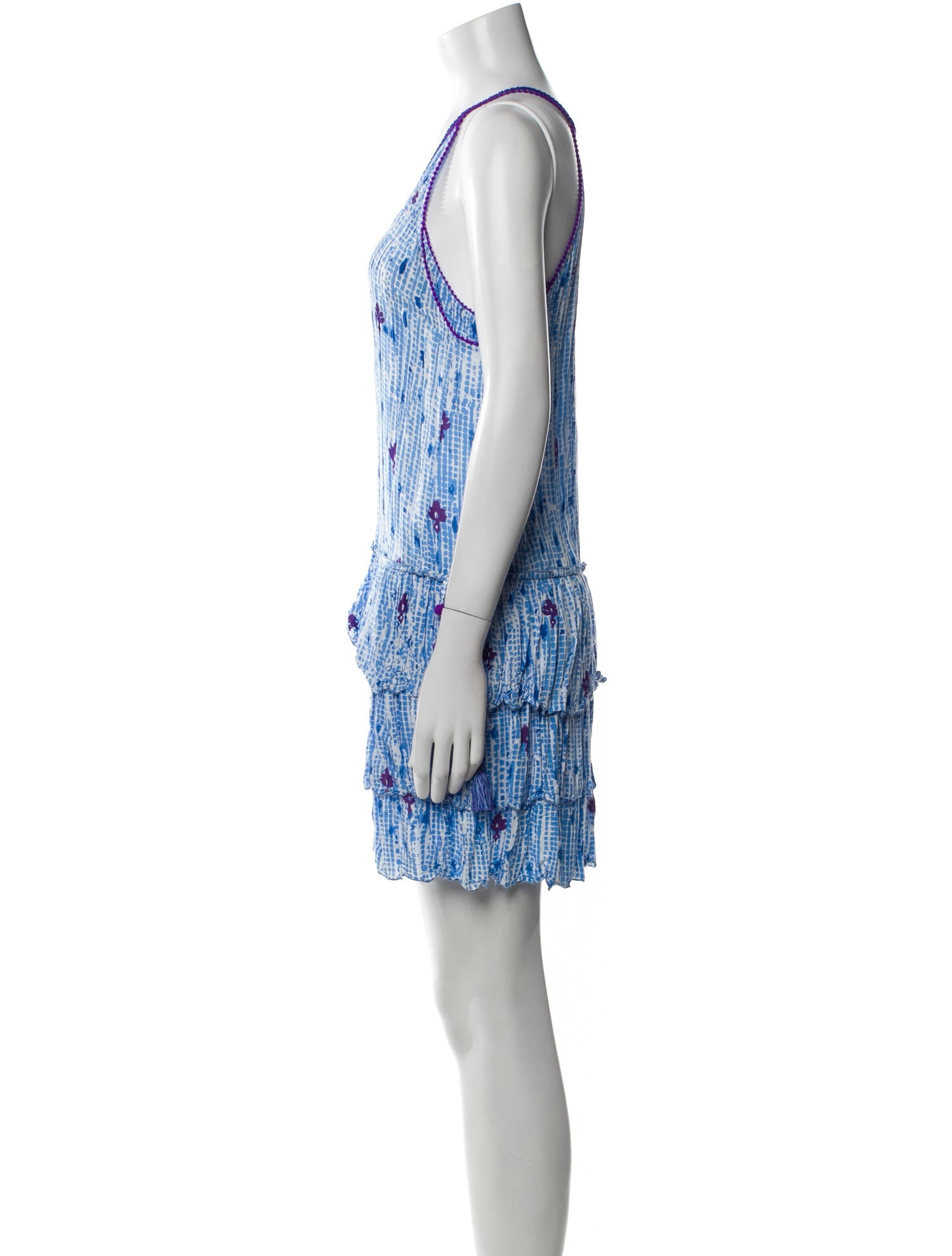 Poupette St Barth Printed Mini Dress