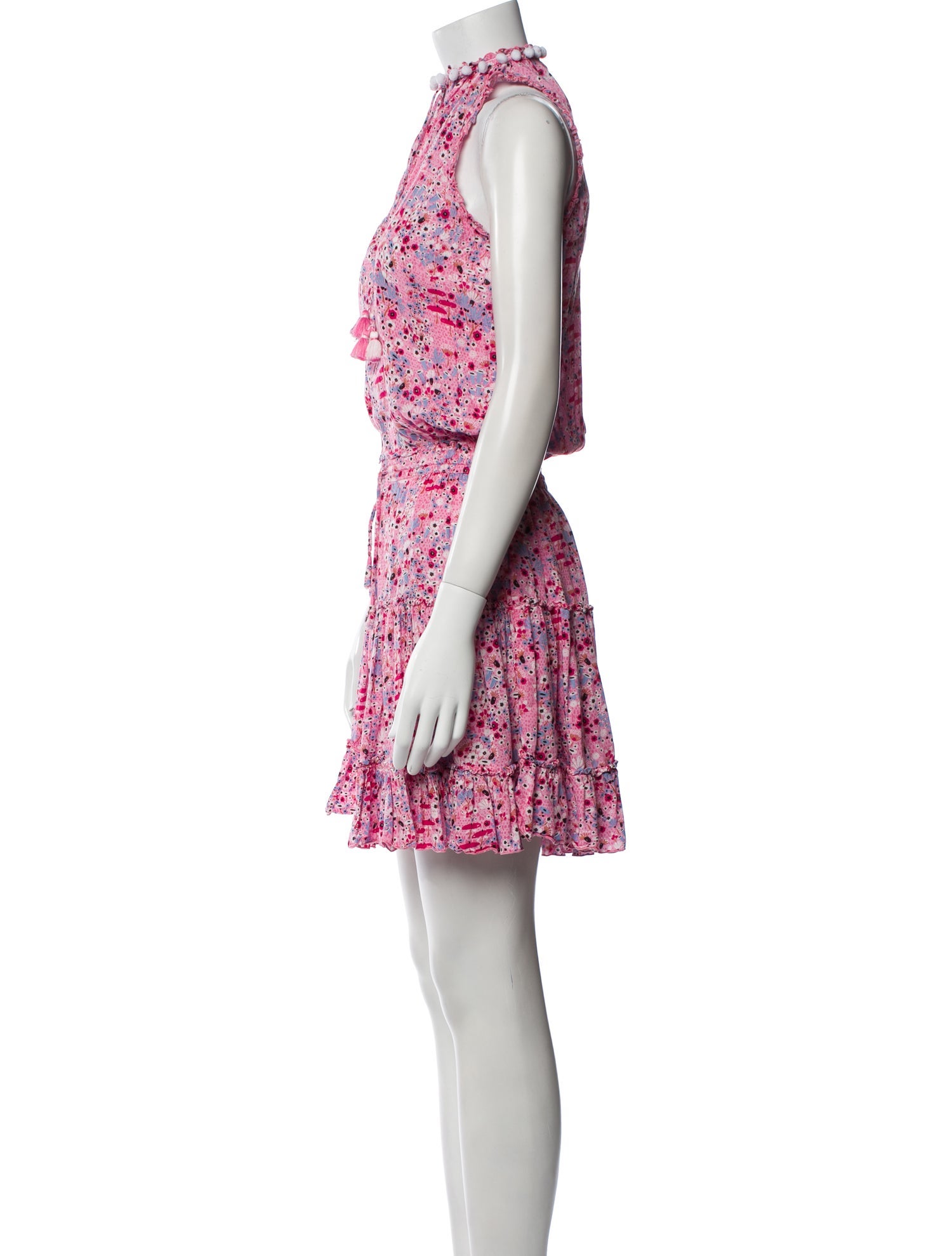 Poupette St Barth Floral Print Mini Dress