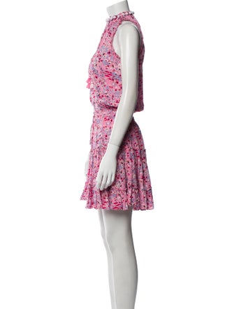 Poupette St Barth Floral Print Mini Dress