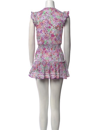 Poupette St Barth Printed Casual Dress