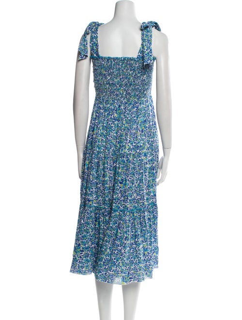 Poupette St Barth Floral Print Knee-Length Dress