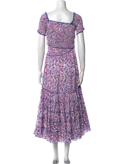 Poupette St Barth Floral Print Long Dress