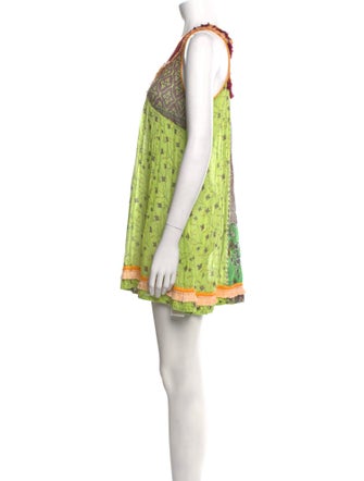 Poupette St Barth Printed Mini Dress