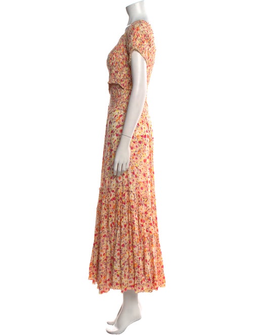 Poupette St Barth Floral Print Long Dress