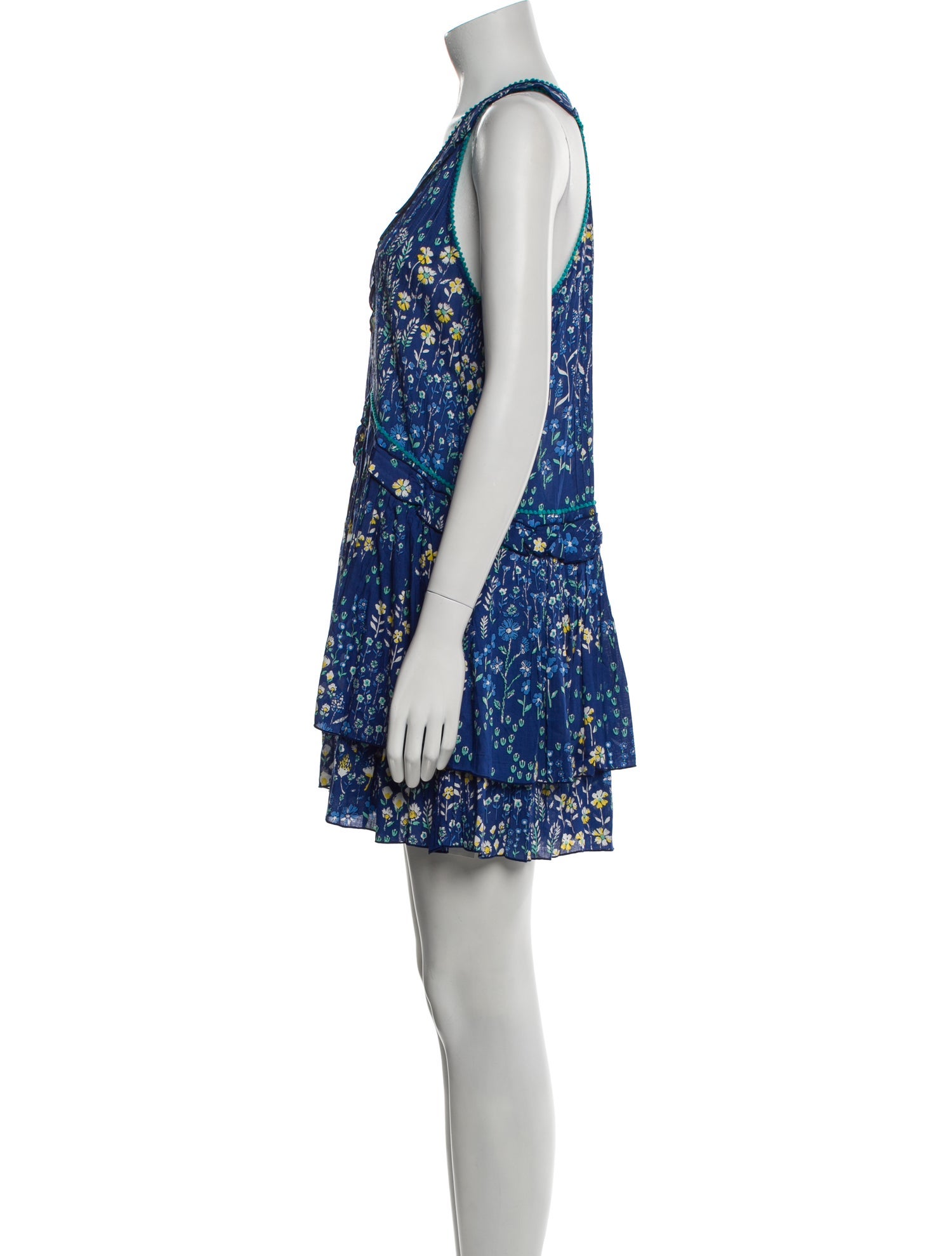 Poupette St Barth Printed Mini Dress