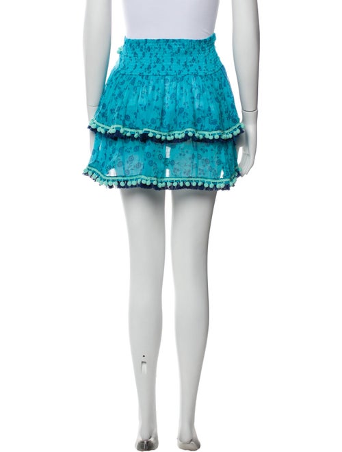 Poupette St Barth Printed Mini Skirt