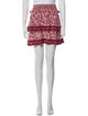 Poupette St Barth Printed Mini Skirt