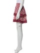 Poupette St Barth Printed Mini Skirt