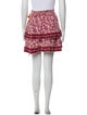 Poupette St Barth Printed Mini Skirt