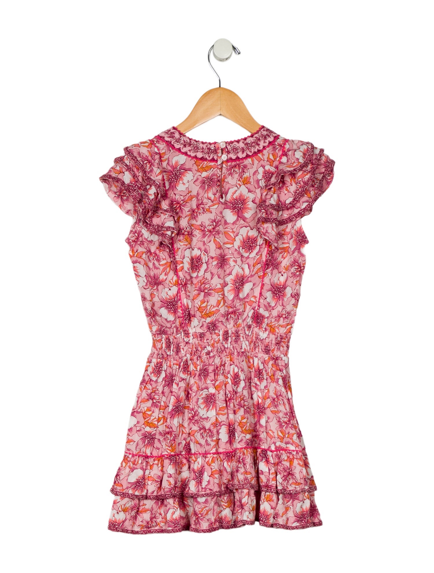 Poupette St Barth Girls Sleeveless Floral Dress
