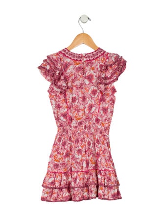 Poupette St Barth Girls Sleeveless Floral Dress