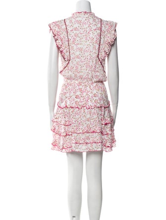 Poupette St Barth Floral Print Mini Dress