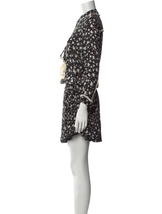 Poupette St Barth Floral Print Knee-Length Dress