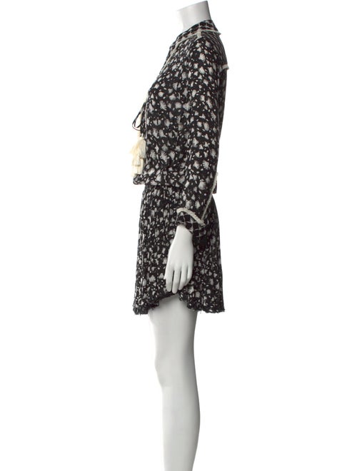 Poupette St Barth Floral Print Knee-Length Dress