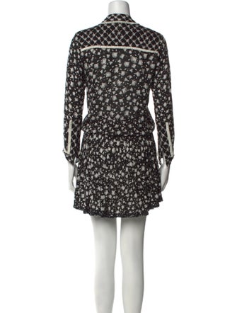 Poupette St Barth Floral Print Knee-Length Dress