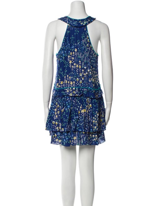 Poupette St Barth Floral Print Mini Dress