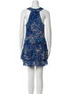 Poupette St Barth Floral Print Mini Dress