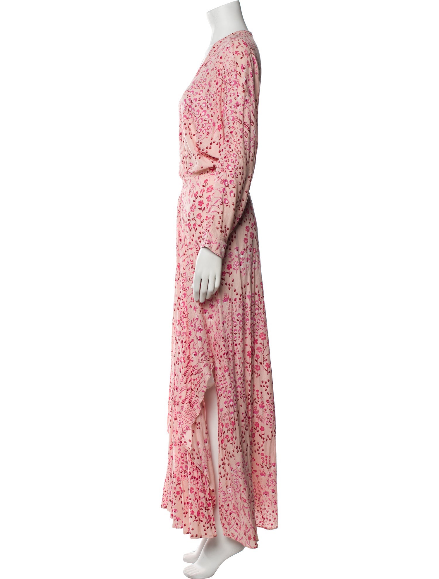 Poupette St Barth Floral Print Long Dress