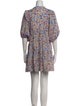 Poupette St Barth Floral Print Mini Dress
